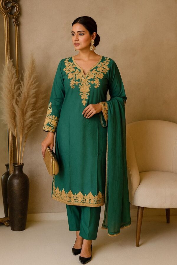 Normal party wear straight suits