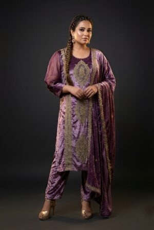 lavender-velvet-heavy-embroidered-suit-set